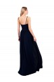 Dark Navy Sweetheart Sleeveless A-Line Formal Evening Dress