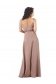 Dusty Pink Sweetheart Sleeveless A-Line Formal Evening Dress
