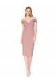 Dusty Pink High Neck Sleeveless Mermaid Black Tie Evening Dress