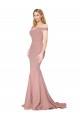 Dusty Pink High Neck Sleeveless Mermaid Formal Evening Dress